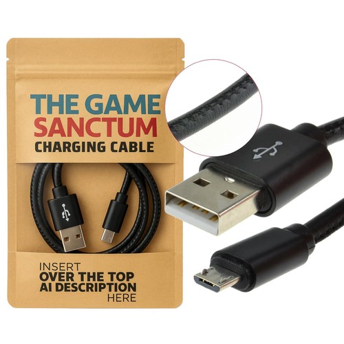 Leather micro usb - micro, cable
