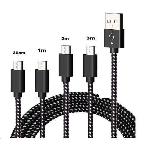 Nylon braided micro usb - braided,